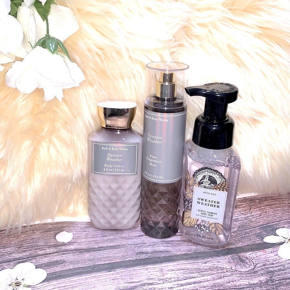 Bath & Body Works Sweater Weather Body Care